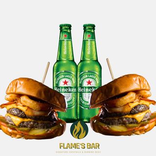 Кралско меню за двама Хайнекен (1300 гр)