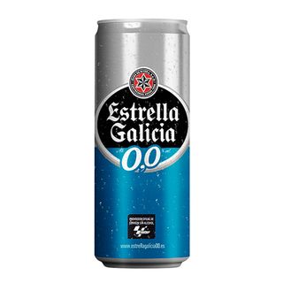 Cerveza Estrella Galicia 0,0 Sin Alcohol (330 Ml.)