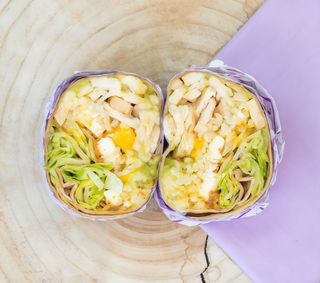 Chicken Curry Burrito