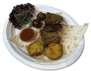 Szaszłyk z wołowiny, rostbef