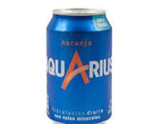 Aquarius Naranja lata 330ml.