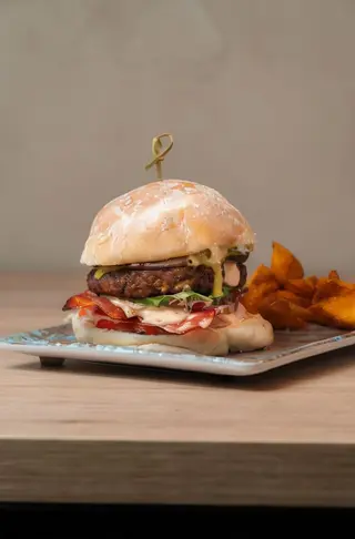 Hamburguesa Mac Fly Y Bacon