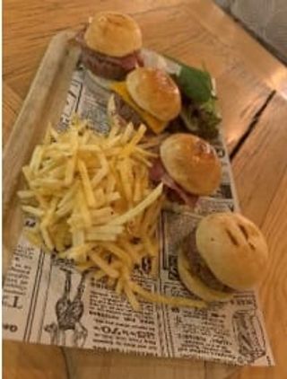 Miniburguers en Pan de Brioche