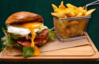 Menú Burger De Huevo Coquette