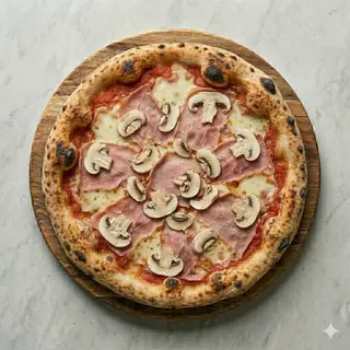 Prosciutto e funghi