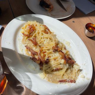 Spaghetti Carbonara Auténtica.