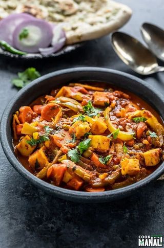 Vegetable Jalfrezi 