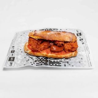 Bocadillo caliente chorizo de jabugo ''Jabuguito''
