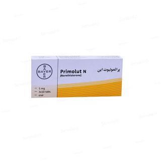 Primolut N Tab 5Mg 30S
