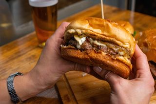 Hamburguesa “Claro que si!” 