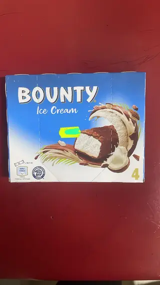 Bounty gelato