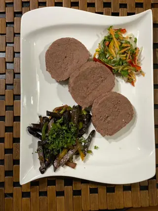 Liver Dry Fry with Ugali Brown
