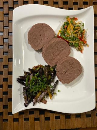 Liver Dry Fry with Ugali Brown