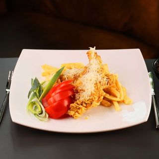 Crispy cu cartofi prajiti