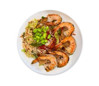 Локшина террияки з креветками