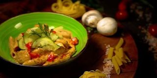 Paste Gamberi e Zuchini