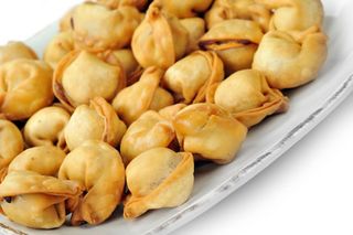 Пелмени по сибирски запържени