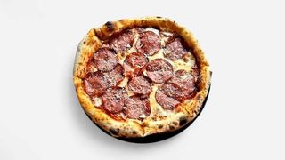 Pizza Salami + Coca-Cola