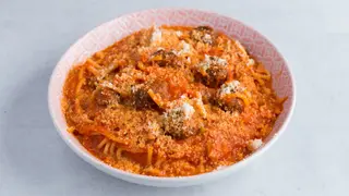 Pasta Beef Meat balls