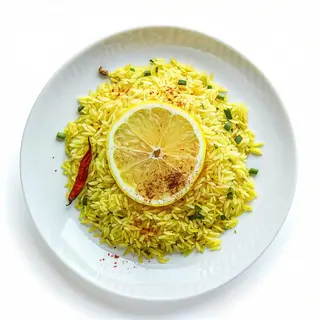 Riso al limone - lemon rice