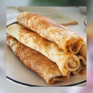 Палачинки с кафяв шоколад