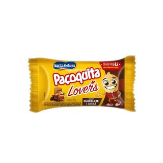 Paçoca Chocolate e Avelã - Paçoquita Lovers 1un