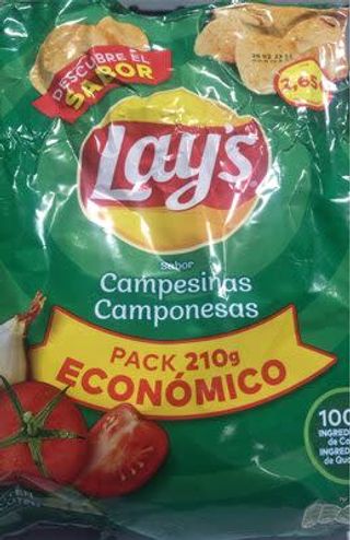 lays campesinas 210g