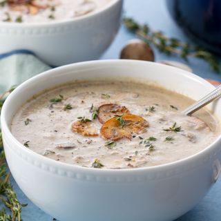 Supă cremă de ciuperci