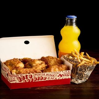 Menú 2 Tiras & 4 Alitas