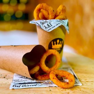 Aros de cebola 10und