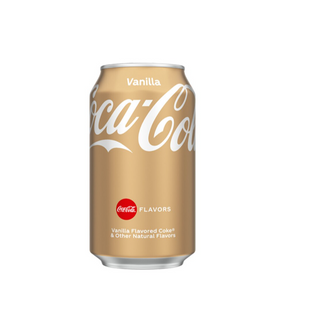 Coca-Cola Sabor Vainilla lata 330ml.