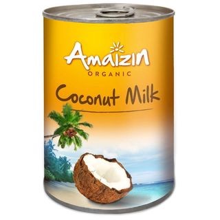 KOKOSOWA ALTERNATYWA MLEKA (17% TŁUSZCZU) BEZ GUMY GUAR BIO 400 ml - AMAIZIN