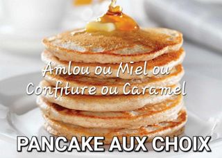 Pancake aux choix