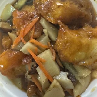 Pescado con Salsa China