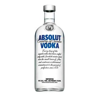 Garrafa de Vodka Absolut