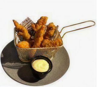 Finger De Pollo Con Salsa Miel Mostaza (Ración)