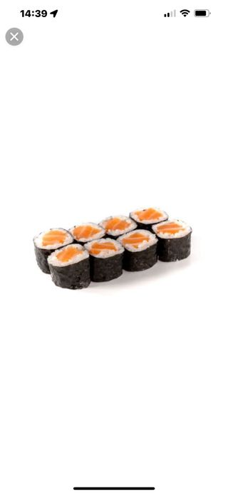 M6. Maki De Salmón (8 Pzs.)