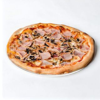 Pizza prosciutto e funghi