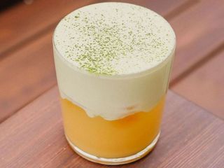 Matcha pineapple cloud