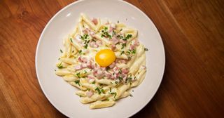 Pâtes Carbonara Au jambon De Dinde