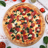 G-Pizza Spinaci e saleami