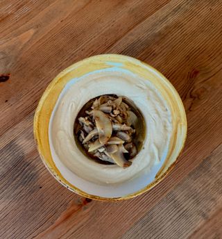 HUMMUS CON SETAS