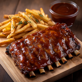 Coaste de porc la cuptor