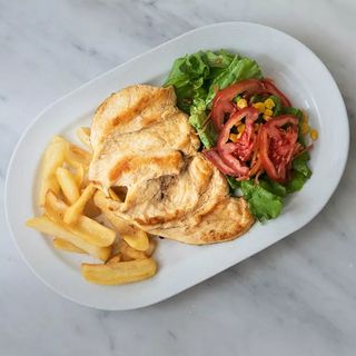 FILETE DE PECHUGA DE POLLO A LA PLANCHA