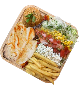 Plato de pechuga de pollo