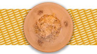 პასტა ტალიატელე პესტო ქათამი