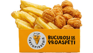 Cartofi cu Pops Pui Medium