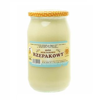 Miód rzepakowy nektarowy 1200g Rodzinna Pasieka Sudnik
