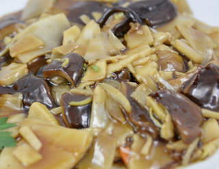 Tofu Con Bambú Y Seta China