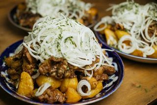 Куурдак с говядиной